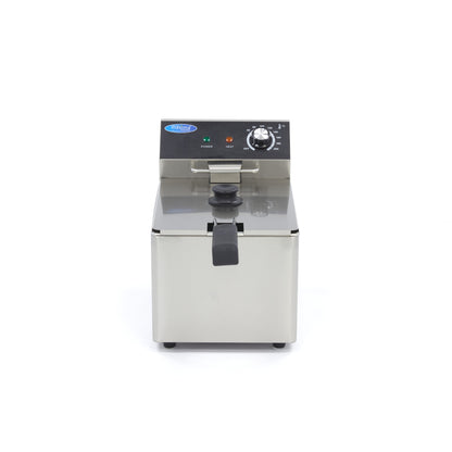 Frituurpan - 8 L - 1 Mand - tot 1,4 Kg Frites