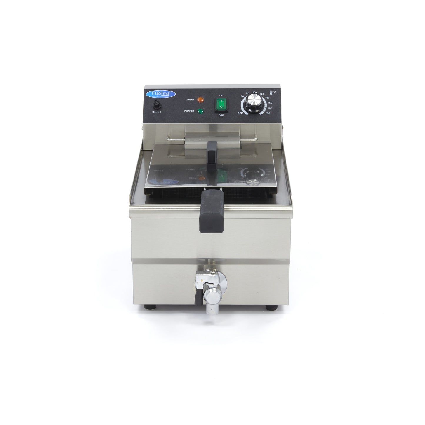 Frituurpan - 13 L - 1 Mand - met Tapkraan