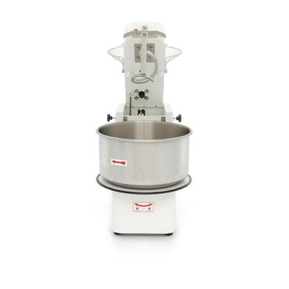 Spiraalkneder - 50 L - 30 Kg Deeg - 2 Snelheden - Uitneembare Kom - 400V