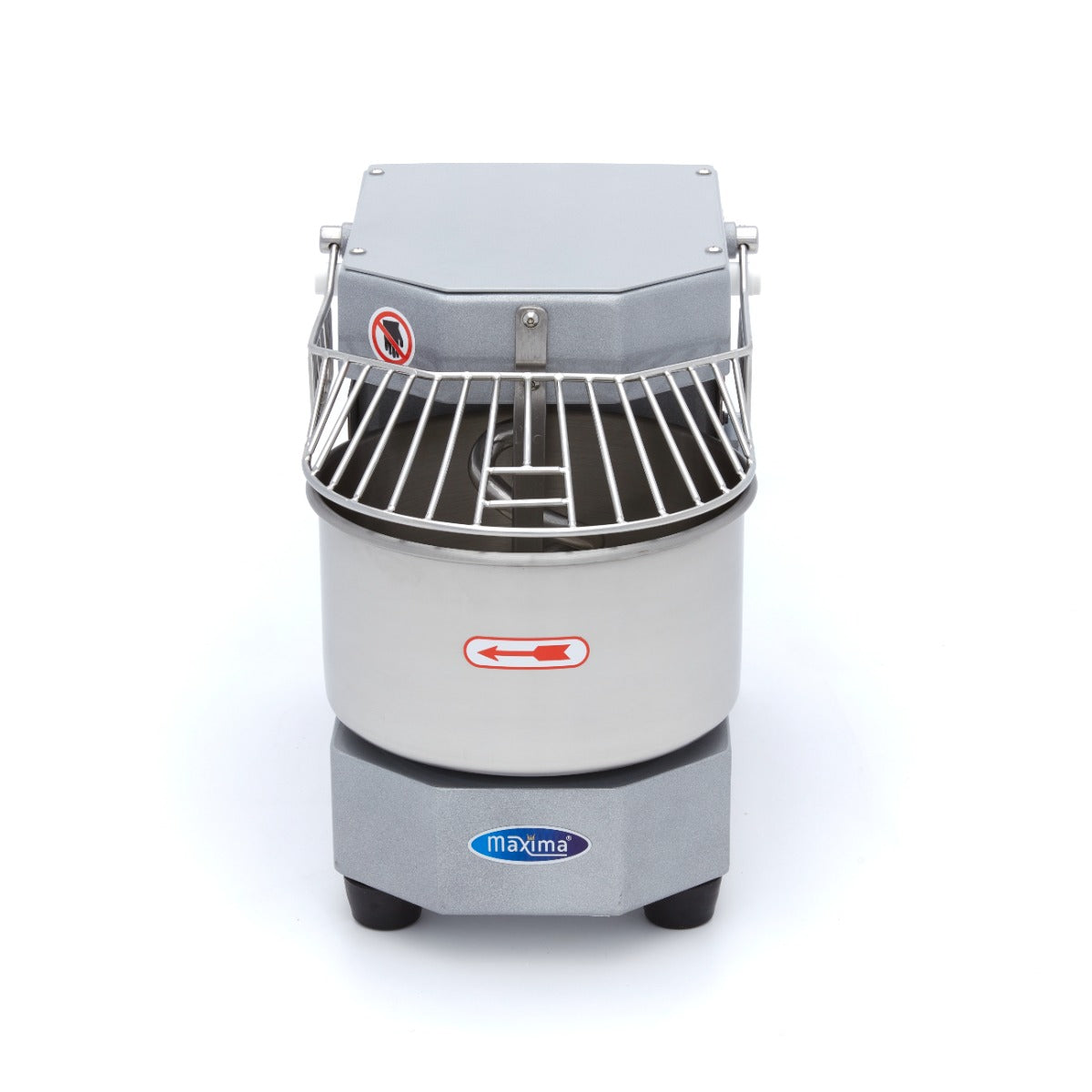 Spiraalkneder - 8 L - 4,5 Kg Deeg - Zilvergrijs