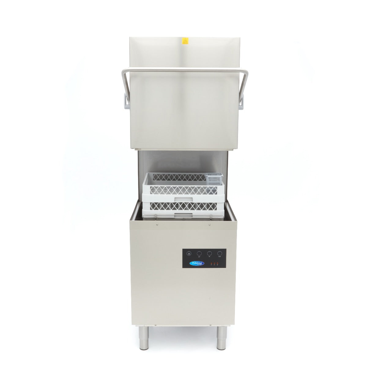 Doorschuifvaatwasser - 50 x 50 cm - met Afvoer-, Glansspoel- en Zeeppomp – 400V