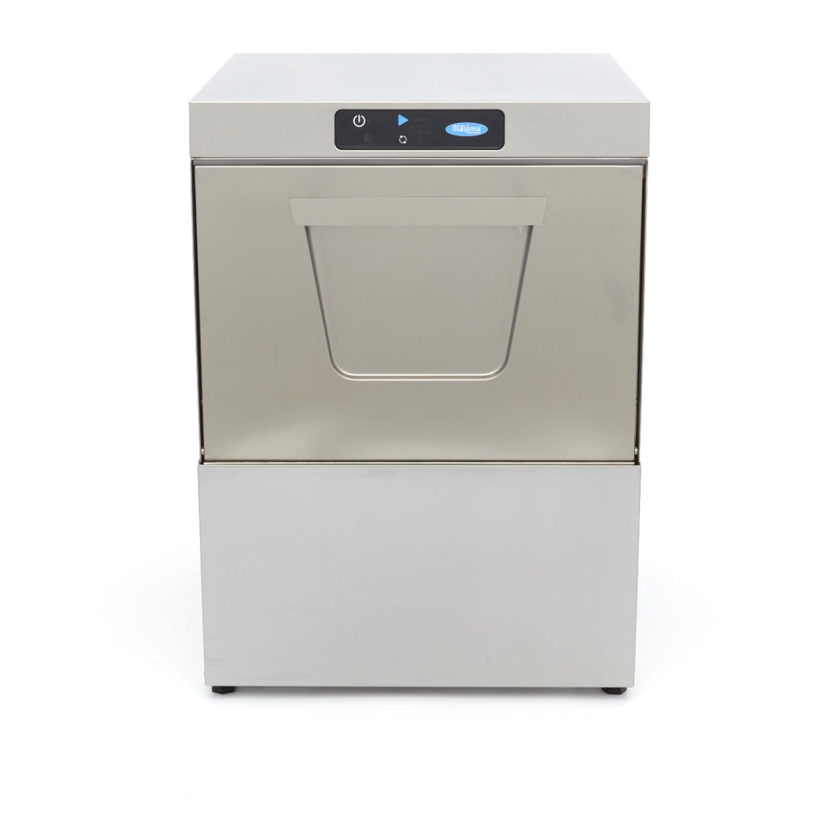 Horeca Vaatwasser - 50 x 50 cm - met Afvoer-, Glansspoel- en Zeeppomp - Digitaal Display - 230V