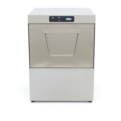 Horeca Vaatwasser - 50 x 50 cm - met Afvoer-, Glansspoel- en Zeeppomp - Digitaal Display - 230V