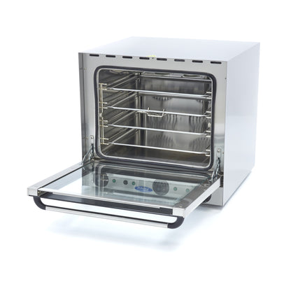 Heteluchtoven - Grillen - 4 Bakplaten - Ingebouwde Timer - tot 300°C