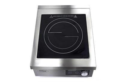 Inductiekookplaat - Ø26cm - 5000W - 400V