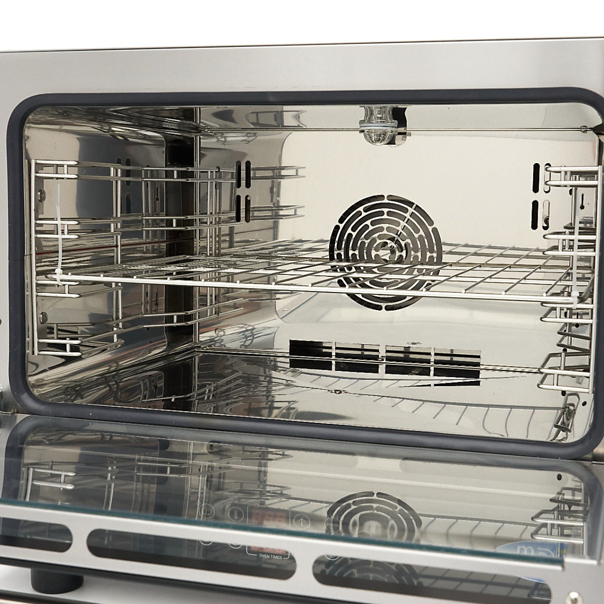 Combisteamer - 4 Bakken (1/1 GN / 60 x 40 cm) - Digitaal Display - 400V