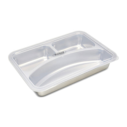 Plastic Deksel - voor Bord met 3 vakken - Vaatwasbestendig