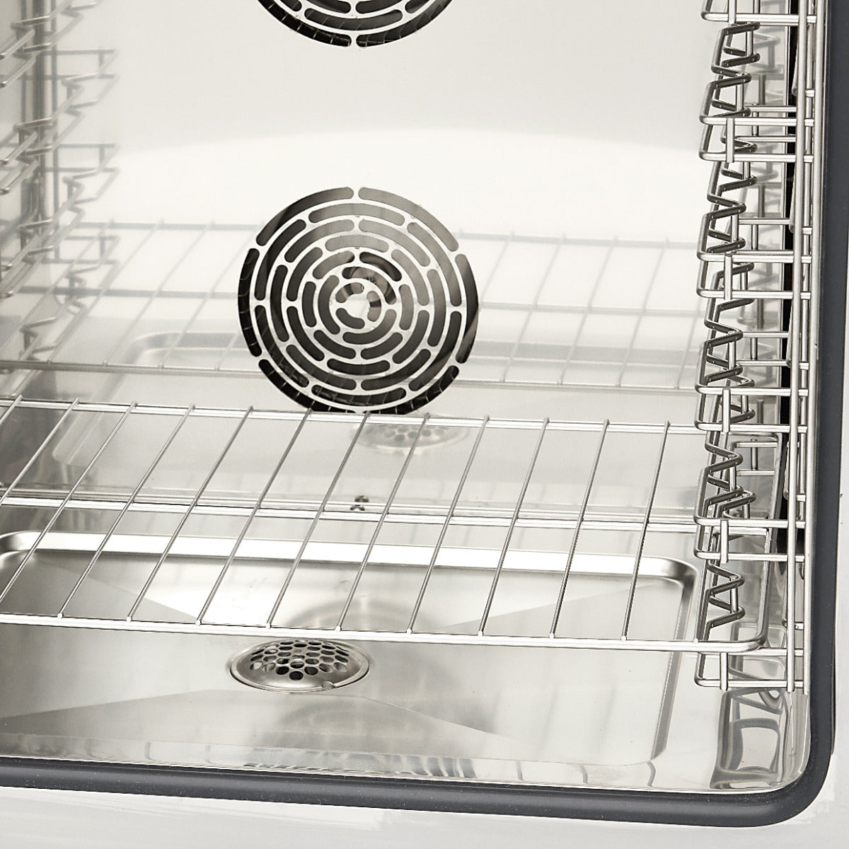 Combisteamer - 10 Bakken (1/1 GN / 60 x 40 cm) - Digitaal Display - 400V