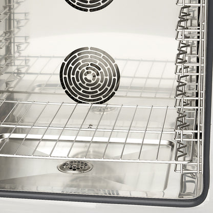 Combisteamer - 10 Bakken (1/1 GN / 60 x 40 cm) - Digitaal Display - 400V