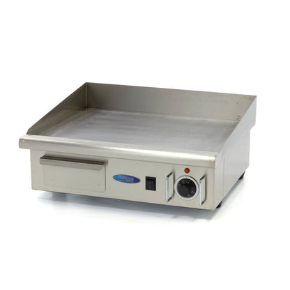 Grillplaat - Glad - 55 cm - incl. Opvangbak