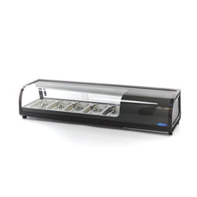 Sushi- en Tapasvitrine - 52 L - 5 x 1/3 GN - Tafelmodel