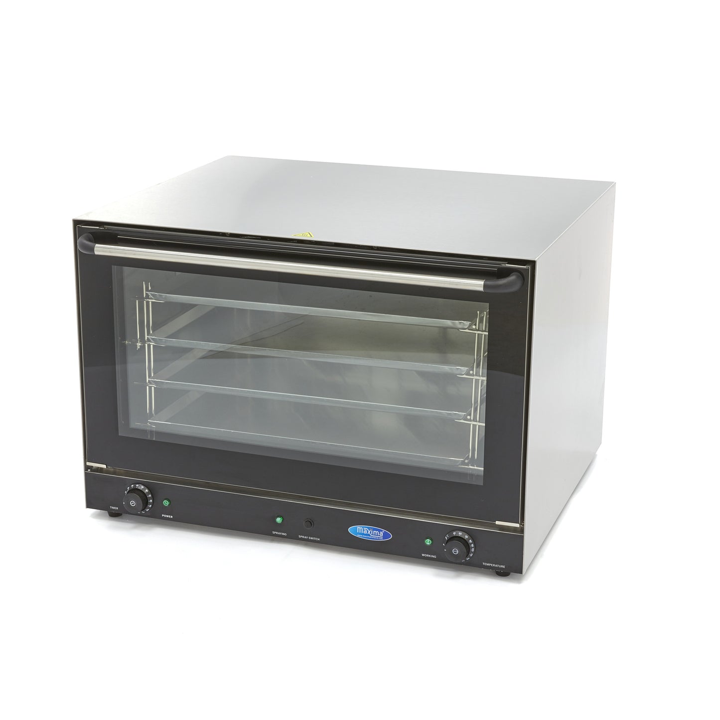 Heteluchtoven - Stomen - 4 Bakplaten (60 x 40 cm) - 400V
