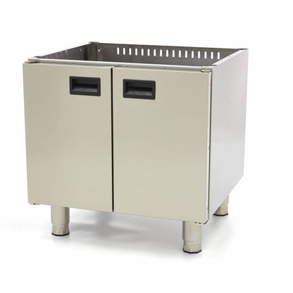 Horeca Onderstel - Dubbel - 60 cm Diep - met Deuren