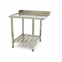 Spoeltafel - 120 x 75 cm - Afvoer Vaatwasser Links - incl. Onderschap