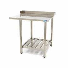 Spoeltafel - 120 x 75 cm - Afvoer Vaatwasser Rechts - incl. Onderschap