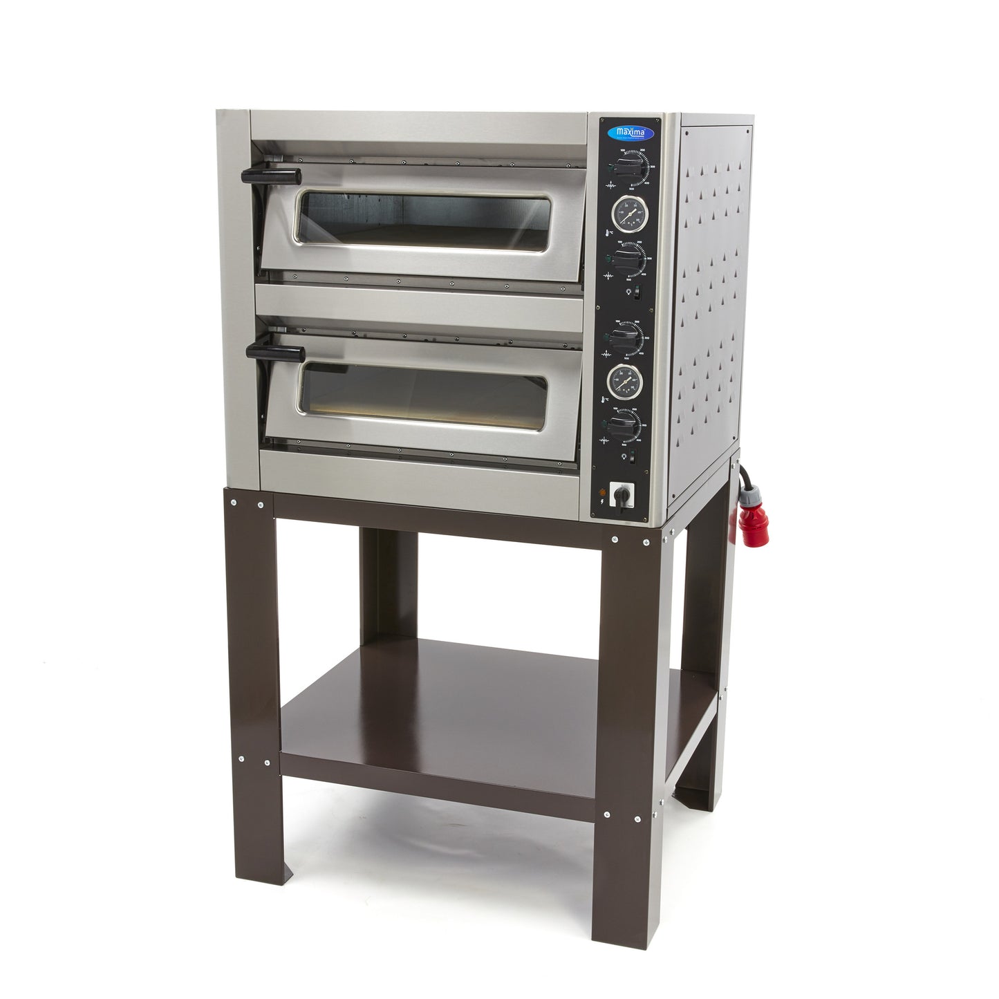 Onderstel Deluxe Pizza Oven 4 + 4 x  25 cm Dubbel
