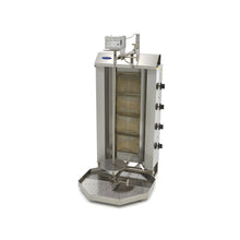 Shoarma Grill - 4 Branders - 50 Kg Vlees - Gas