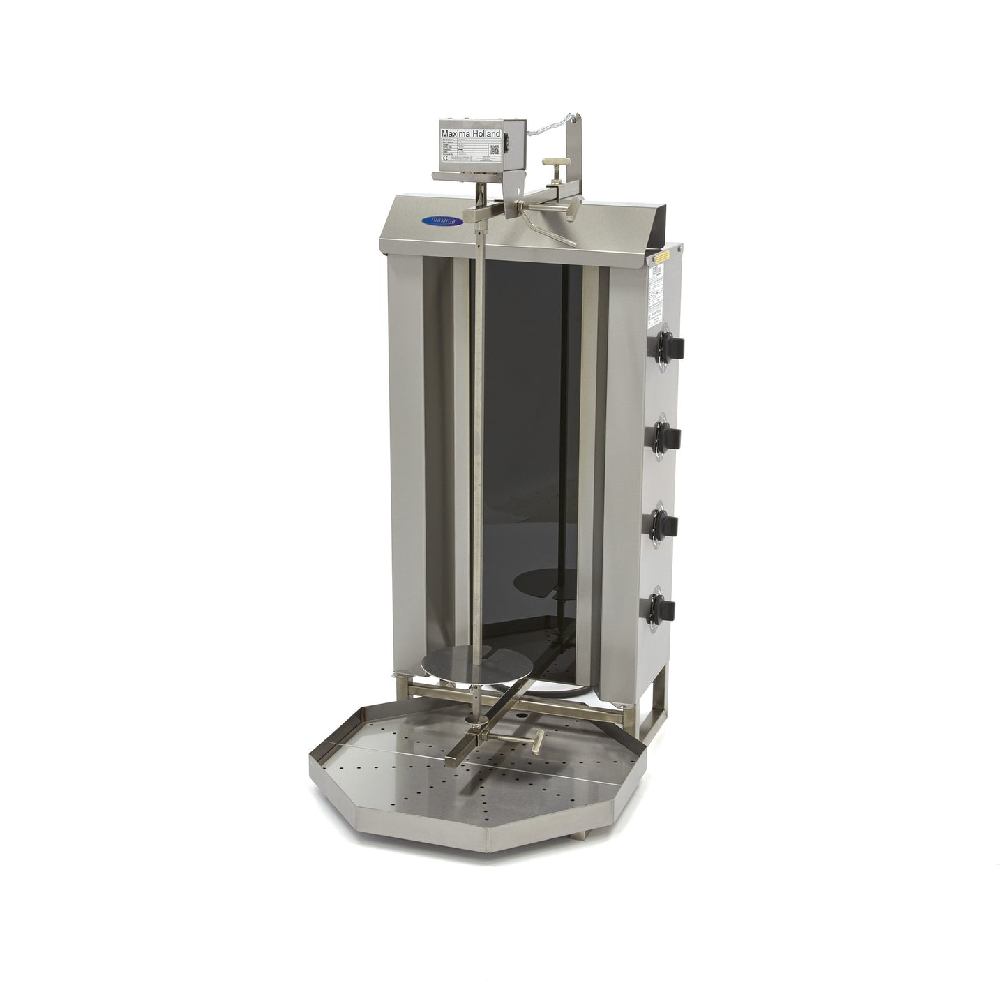 Shoarma Grill - 4 Branders - 50 Kg Vlees - Elektrisch