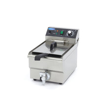 Frituurpan - 10 L - 1 Mand - met Tapkraan