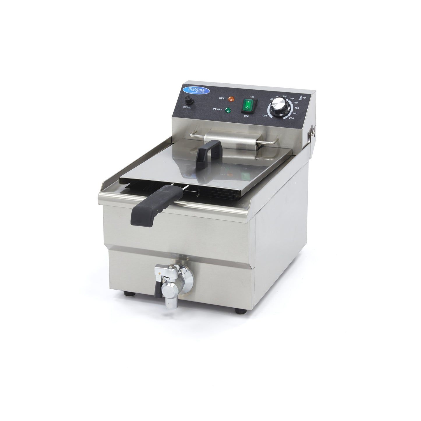 Frituurpan - 13 L - 1 Mand - met Tapkraan