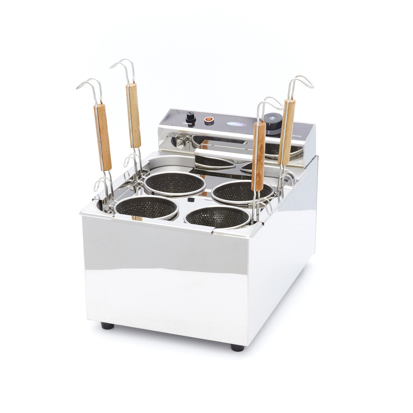 Pastakoker - 4 x 2 L - incl. 4 Manden