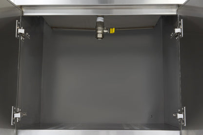 Frituurpan - 30 L - 1 Mand - met Tapkraan en Opbergruimte