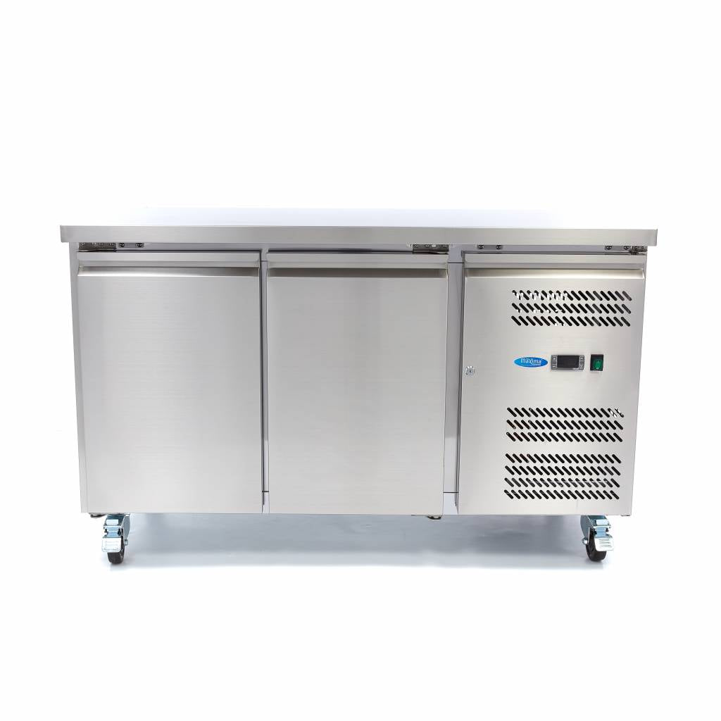 Koelwerkbank - 136 cm - 2 Deuren