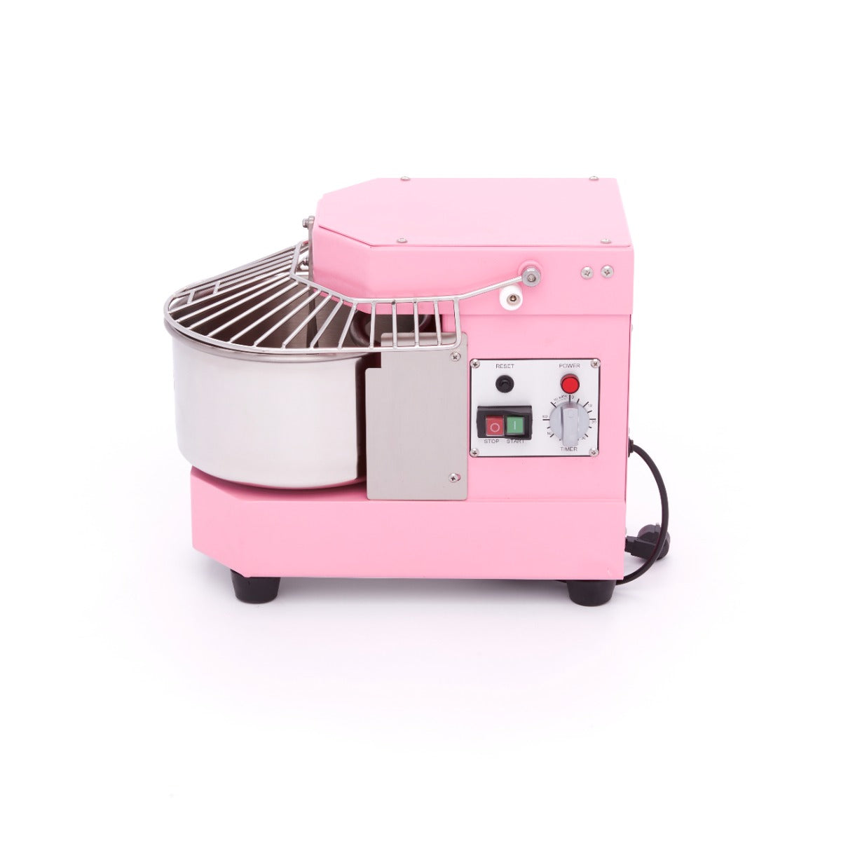 Spiraalkneder - 8 L - 4,5 Kg Deeg - Pastel Roze