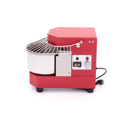 Spiraalkneder - 8 L - 4,5 Kg Deeg - Raspberry Rood