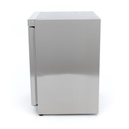 Koelkast - 200 L - 3 Verstelbare Roosters - Rvs