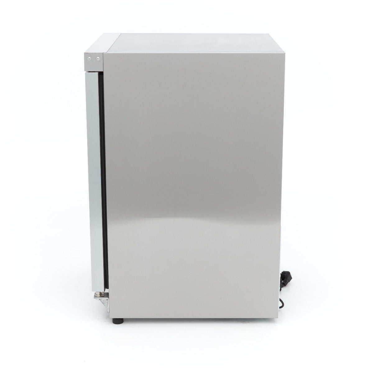Vrieskast - 200 L - Rvs - met Glazen Deur