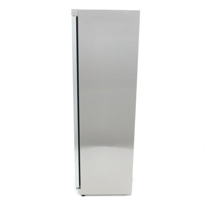 Vrieskast - 400 L - Rvs - met Glazen Deur