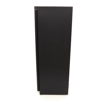 Vrieskast - 600 L - 6 Vaste Roosters - Zwart