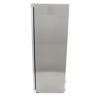 Vrieskast - 600 L - Rvs - met Glazen Deur