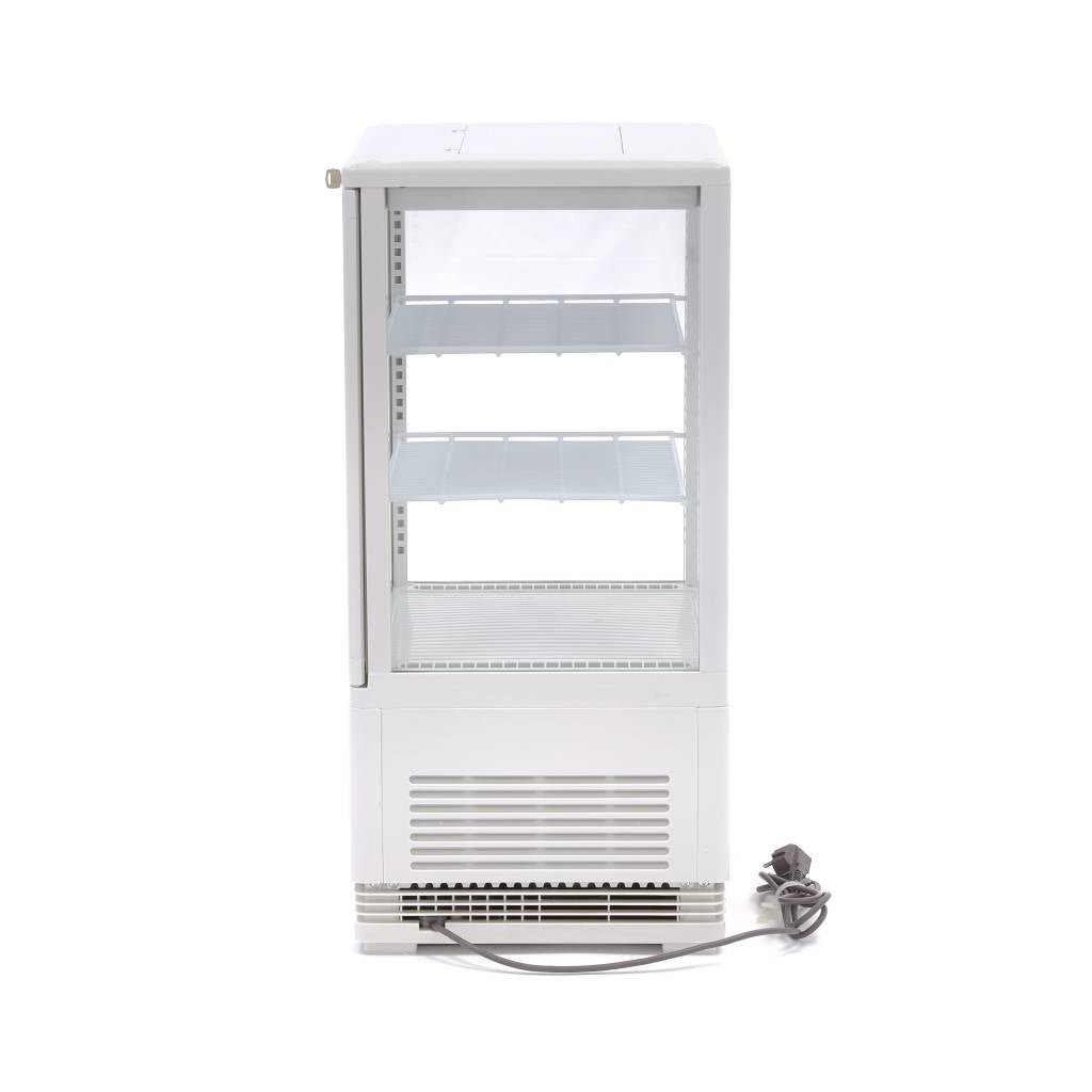 Mini Koelvitrine - 58 L - 43 cm - Wit