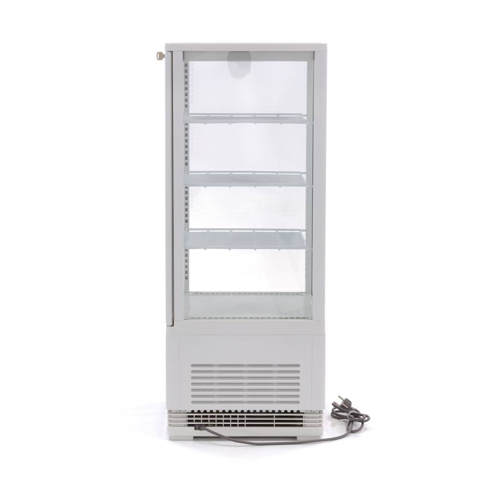 Mini Koelvitrine - 78 L - 43 cm - Wit
