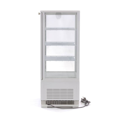 Mini Koelvitrine - 78 L - 43 cm - Wit