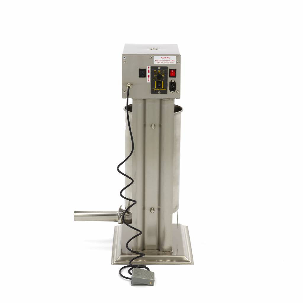 Worstenvuller - 15 L - Automatisch - Verticaal - incl. 4 Vulbuizen