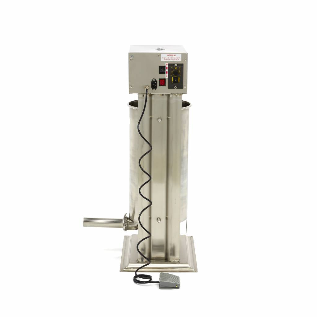 Worstenvuller - 25 L - Automatisch - Verticaal - incl. 4 Vulbuizen