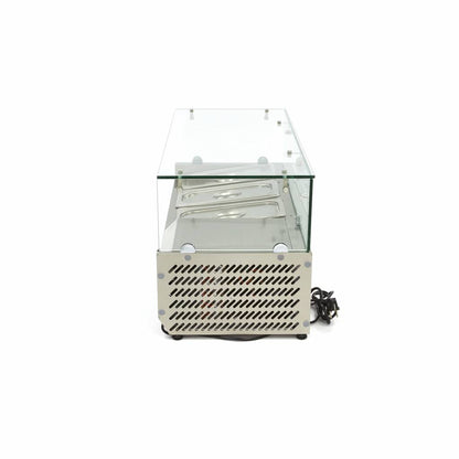 Opzetkoelvitrine - 95 cm - 3 x 1/3 GN Bakken