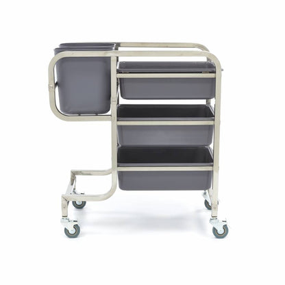 Afruimwagen - incl. 5 Bakken