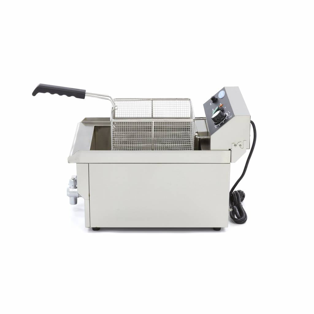 Frituurpan - 16 L - 1 Mand - met Tapkraan
