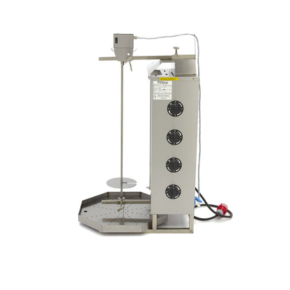 Shoarma Grill - 4 Branders - 50 Kg Vlees - Elektrisch