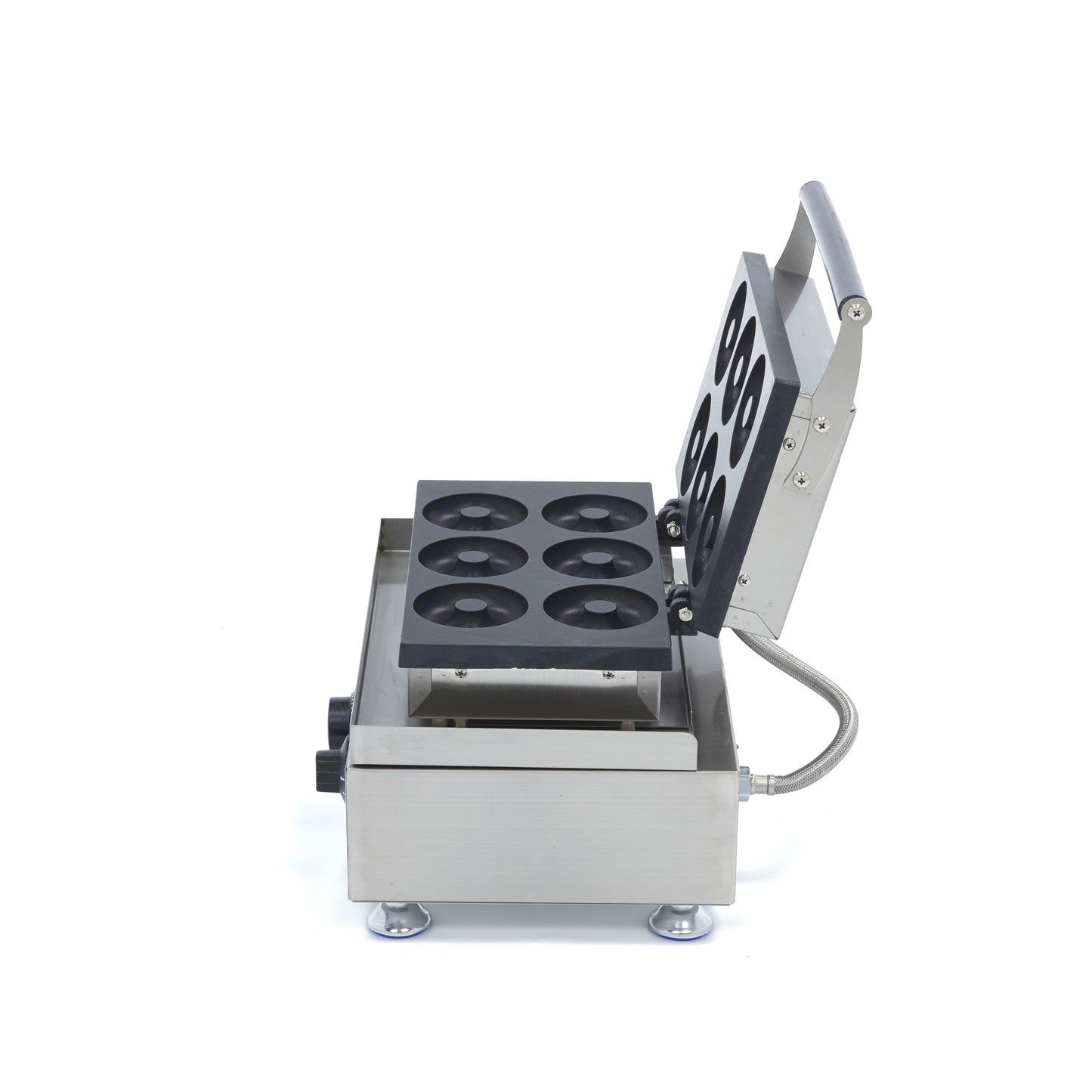 Donutmaker - 6 Donuts - Ø 8 cm - Ingebouwde Timer