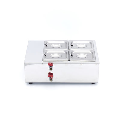 Chocoladesmelter - 4 x 1/6 GN 10 cm