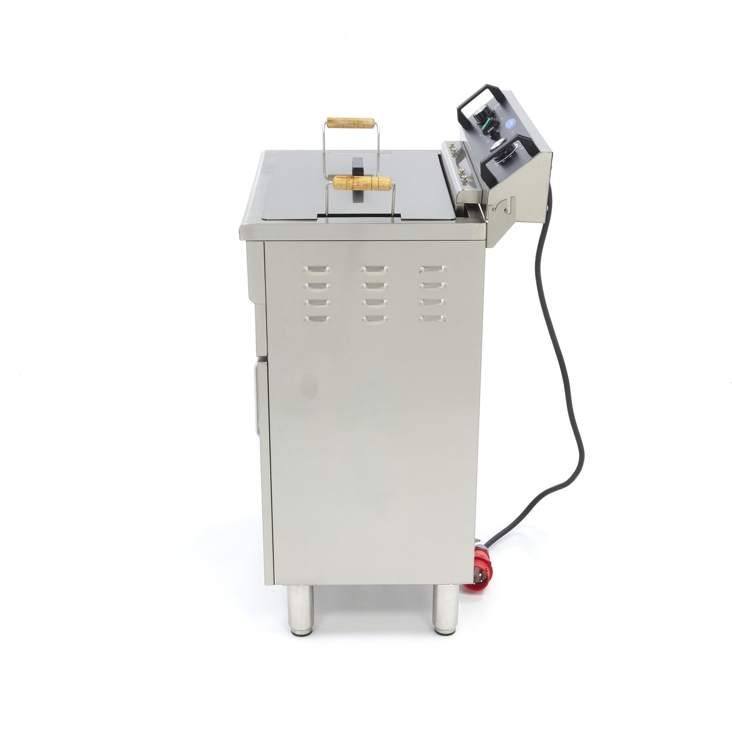 Frituurpan - 30 L - 1 Mand - met Tapkraan en Opbergruimte