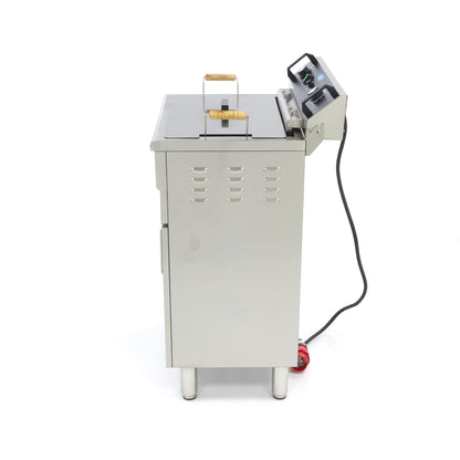Frituurpan - 30 L - 1 Mand - met Tapkraan en Opbergruimte