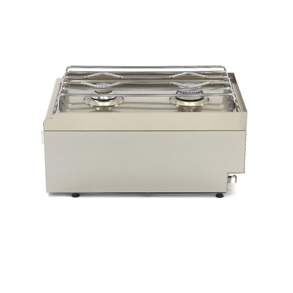 Kookplaat Horeca - 2 Pitten - Enkel - 60 cm Diep - Gas