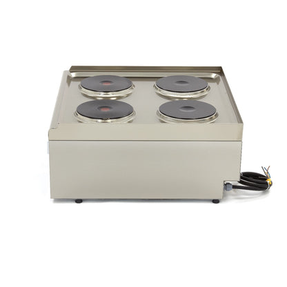 Kookplaat Horeca - 4 Pitten - Dubbel - 60 cm Diep - 400V