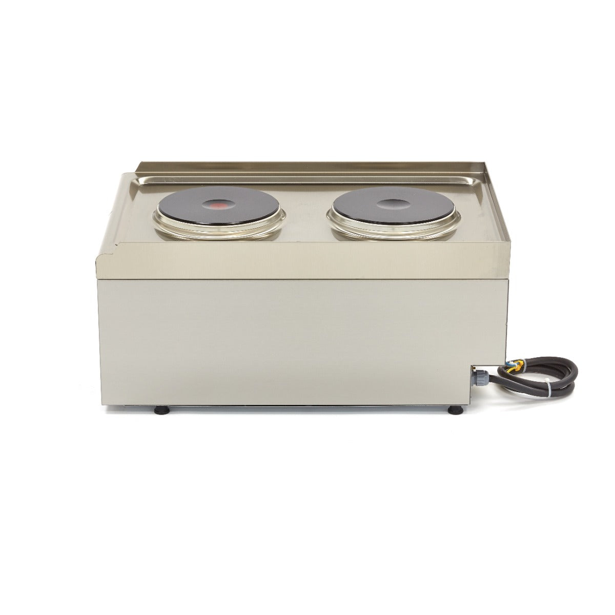 Kookplaat Horeca - 2 Pitten - Enkel - 60 cm Diep - Elektrisch